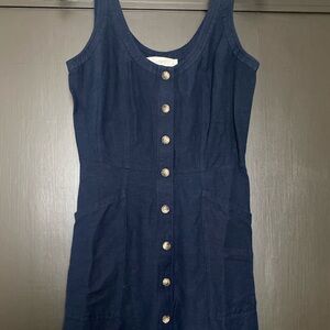 Loft Petite Button Down Dress